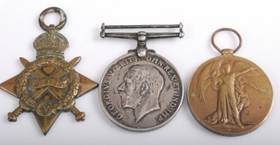 Lot 84 - A WW I trio to include