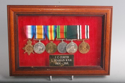 Lot 85 - A family group of medals to include