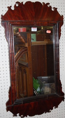 Lot 1124 - A 19th century mahogany Chippendale style fret...