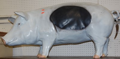 Lot 1129 - A contemporary painted fibreglass model of a...