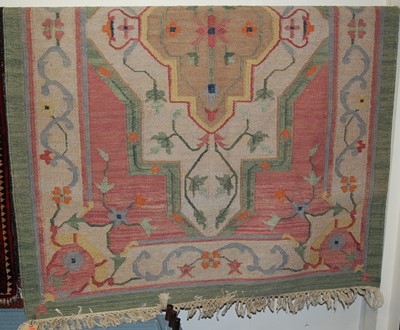 Lot 1186 - A Caucasian machine woven rug, 180 x 123cm