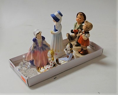 Lot 196 - Two Swarovski cut crystal animal ornaments;...