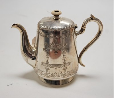 Lot 248 - A late 19th century Russian silver bachelors...