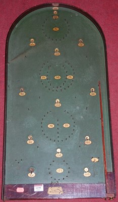 Lot 1199 - A 1930s Amersham 'Scora' table-top bagatelle...