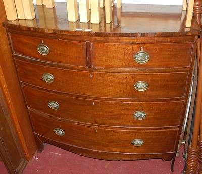 Lot 1200 - A Regency mahogany, flame mahogany, and...