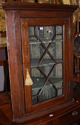 Lot 1242 - An early 19th century provincial oak single...