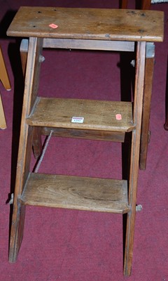 Lot 1293 - An early 20th century provincial elm A-frame...