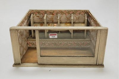 Lot 164 - An early 20th century painted dolls shopfront,...