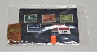 Lot 316 - A collection of Deutschreich stamps; together...