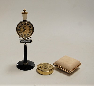 Lot 330 - A novelty clock in the form of a Parisian...