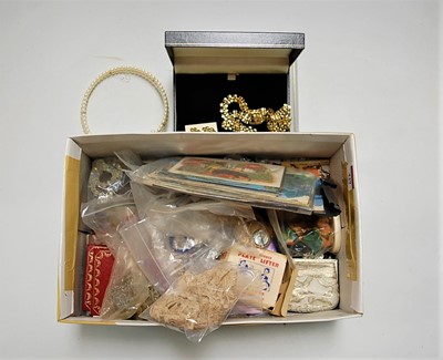 Lot 449 - A box of miscellaneous items, to include Must...