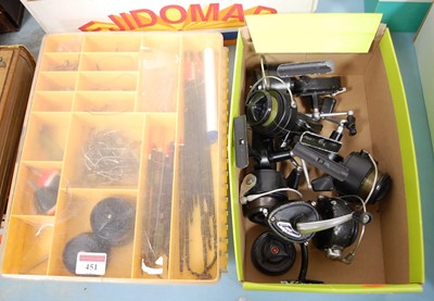 Lot 451 - A KP Morritt's Intepid Elite fixed spool...