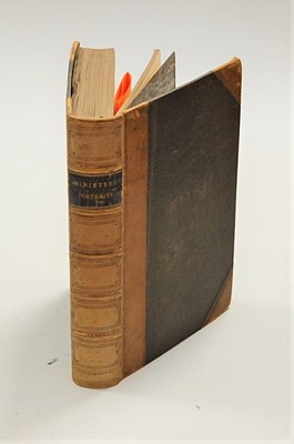 Lot 522 - A Victorian leather bound volume 'Ministers...