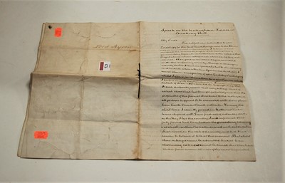 Lot 523 - A 19th century hand-written copy of Lord Byron'...