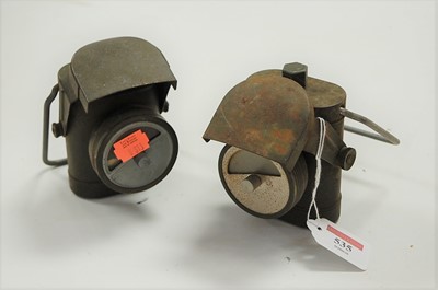 Lot 535 - A World War II ERC Co lamp electric torch,...