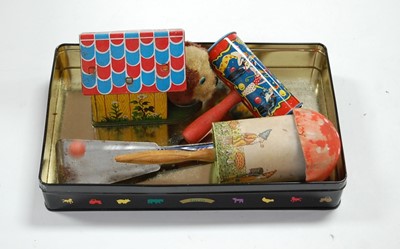 Lot 538 - A small collection of childrens toys, to...