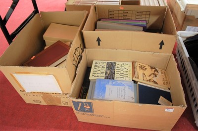 Lot 576 - Three boxes of miscellaneous books, to include...