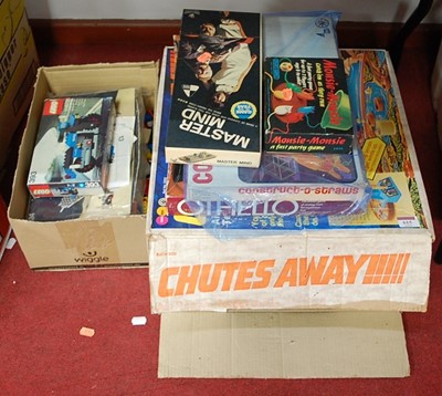 Lot 615 - A collection of assorted childrens toys, to...