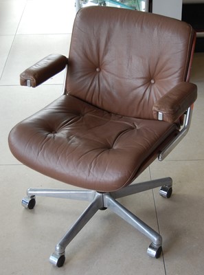 Lot 1417 - Gordon Russell - a 1960s brushed aluminium,...