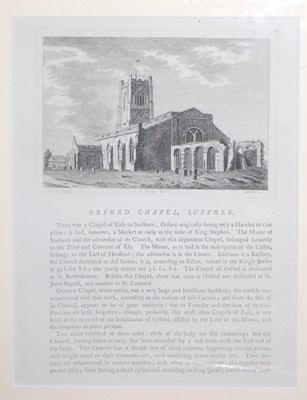 Lot 1058 - After Sparrow - Orford Chapel, Suffolk, etched...