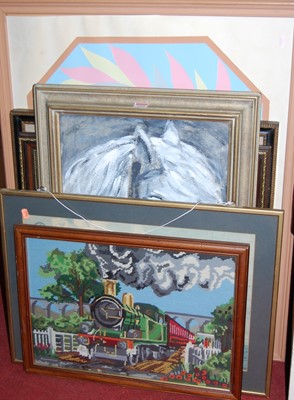 Lot 1098 - Assorted pictures and prints, to include...