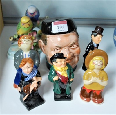 Lot 201 - A collection of Royal Doulton, Wade and other...
