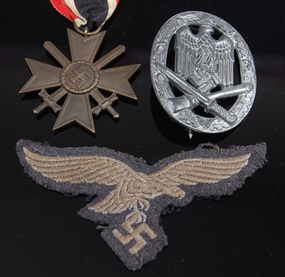 Lot 75 - A German War Merit Cross 1st class with swords
