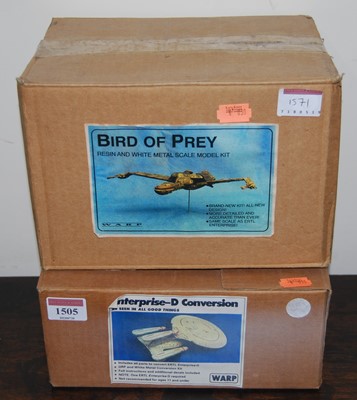Lot 1505 - A Warp boxed Sci-Fi resin and white metal kit...