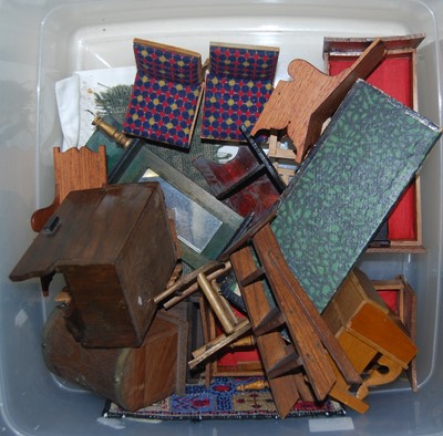 Lot 1508 - A collection of mainly wooden construction...
