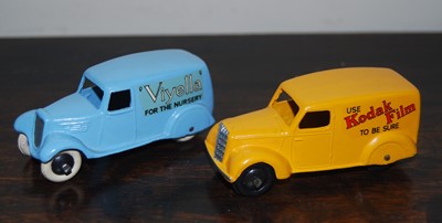 Lot 1511 - A pair of resin Dinky Toys prototype style...