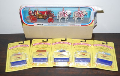 Lot 1519 - A quantity of Matchbox Originals and Corgi...