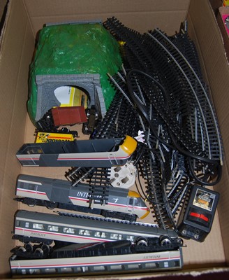 Lot 1558 - A small collection of mixed 00 gauge railway,...