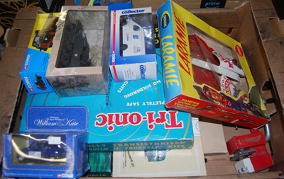 Lot 1589 - One box containing a quantity of mixed diecast,...