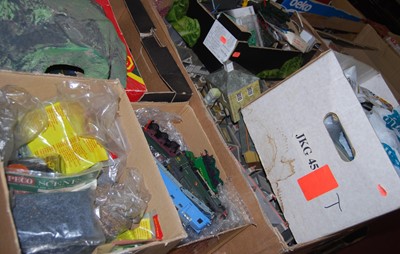 Lot 1601 - Seven boxes of various 00 gauge modelmaking...