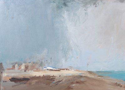 Lot 233 - John Bowman (b.1953) - Sailing Boats and Beach...