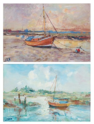 Lot 236 - Cox (contemporary school) - Pair: Sailing...