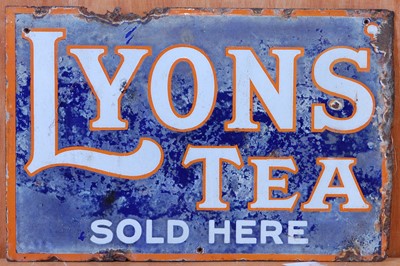Lot 152 - An early 20th century enamel on metal...