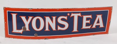 Lot 160 - A large early 20th century enamel on metal...