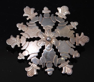 Lot 117 - A mid-20th century Scandinavian sterling...