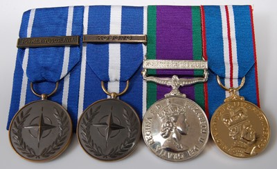 Lot 144 - A group of four medals to include