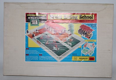 Lot 1203 - A Britains No. 4714 Riding School Playset,...