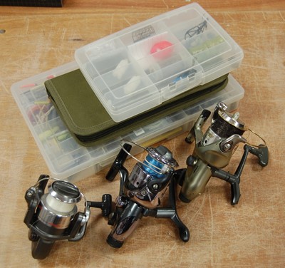 Lot 251 - A collection of fishing tackle and equipment to include