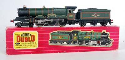 Lot 657 - 2221 Hornby Dublo 2-rail loco and tender...