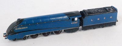 Lot 667 - Pre-war EDL1 Hornby Dublo loco and tender 'Sir...