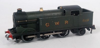 Lot 672 - EDL7 Hornby Dublo 0-6-2 tank loco GWR 6699, ½"...