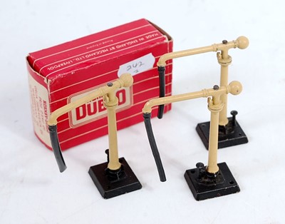 Lot 742 - Three 5095 Horny Dublo water cranes buff (E),...