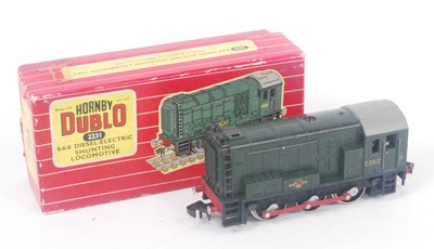 Lot 773 - 2231 Hornby Dublo 2-rail 0-6-0 diesel electric...