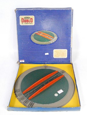 Lot 787 - D1 Hornby Dublo 3-rail turntable (VG-BF)
