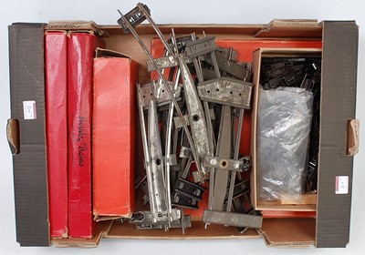 Lot 209 - Two large trays Hornby post-war clockwork...