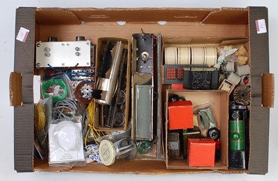 Lot 211 - Large tray containing various items from a...